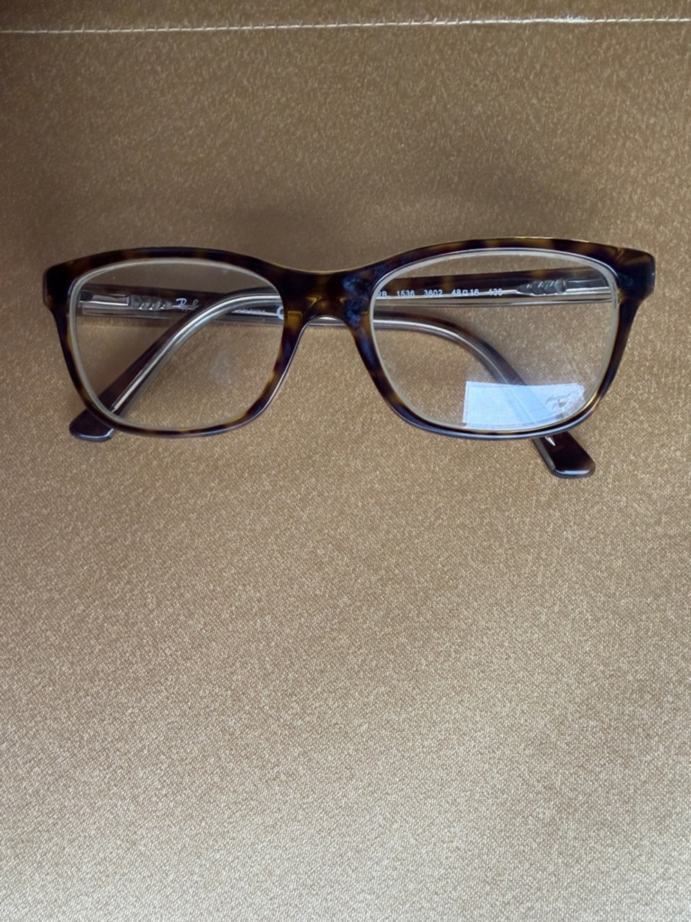 Ray-Ban Women's Tortoiseshell Square Eyeglasses